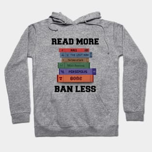 Read More, Ban Less (graphic novels version) Hoodie